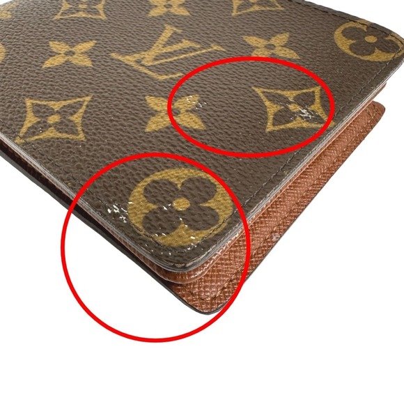 LOUIS VUITTON Brown Monogram Wallet - Picture 6 of 16